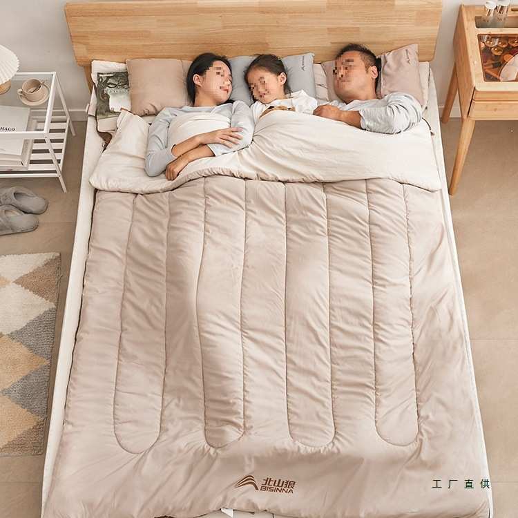 情侣双人睡袋成人户外露营加厚防寒四季通用便携式被子两用