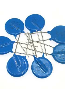 插件压敏电阻 5D270K 27V 直径5MM 蓝色压敏电阻05D270