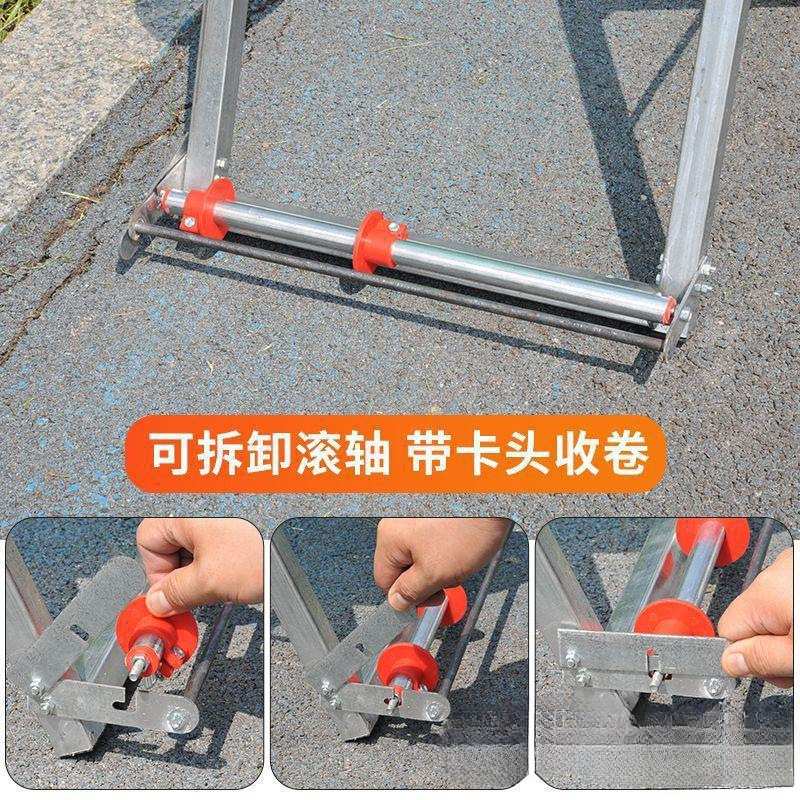 接头拆手摇卷管器10农用收管水带米收卷器放管落地式新款不0灌溉