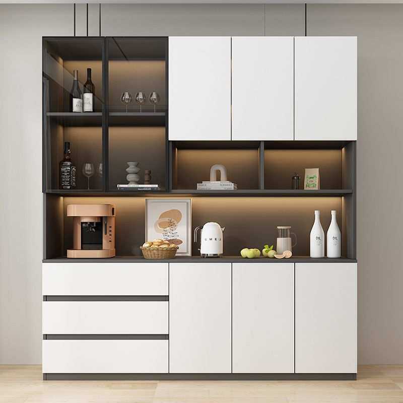 实木餐边柜靠墙一体高柜家用茶水柜轻奢高档酒柜客厅收纳储物柜子,模玩/动漫/周边/娃圈三坑/桌游,模型制作工具/辅料耗材,淘宝优惠券,粉丝福利购,淘宝优惠卷