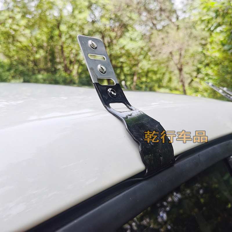 轿车行李架横杆通用型 铝合金挂钩车顶架 货架 光顶SUV车顶行李架