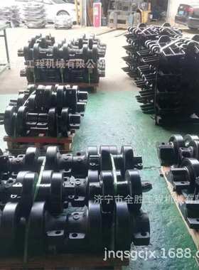 EC460BLC挖掘机涨紧油缸14562929 引导轮14510975 履带总成