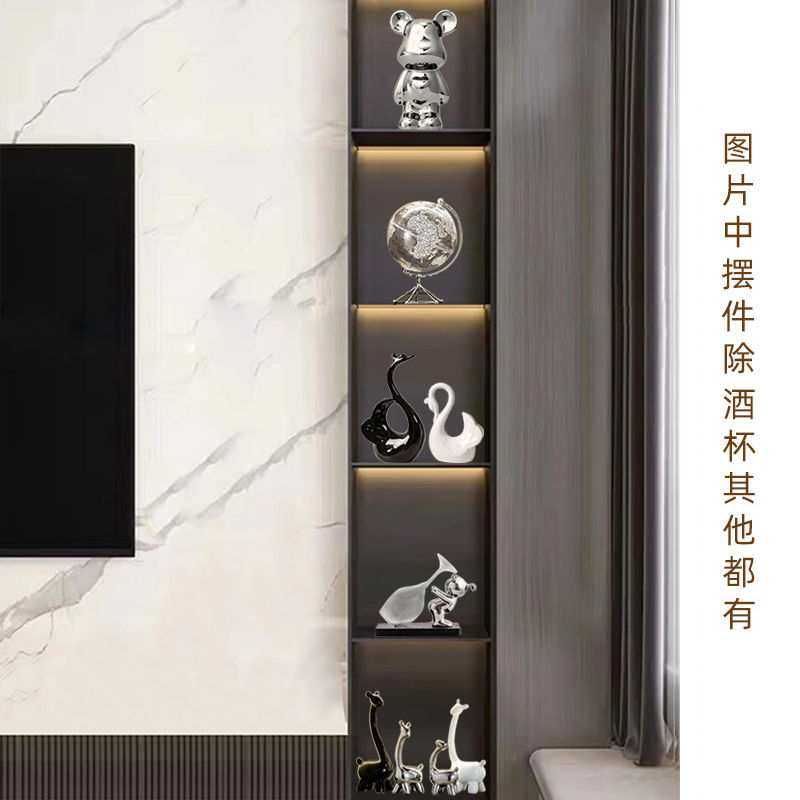 高颜值简约轻奢一整套摆件10格15格组合北欧客厅酒柜电视柜装饰品,模玩/动漫/周边/娃圈三坑/桌游,模型制作工具/辅料耗材,淘宝优惠券,粉丝福利购,淘宝优惠卷