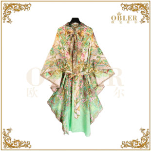 欧宝莱尔时尚真丝气质连衣裙305-24113