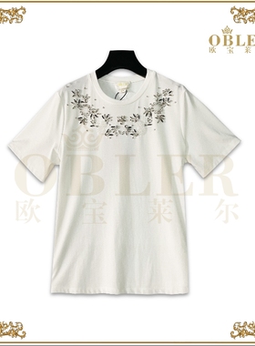 【欧姐真丝】OBLE  欧宝莱尔女装新款T恤305-24797