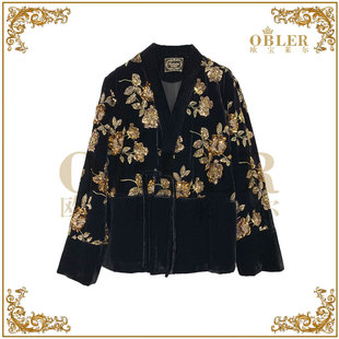 【欧宝莱尔】2025新款气质时尚轻奢女装外套305-249934