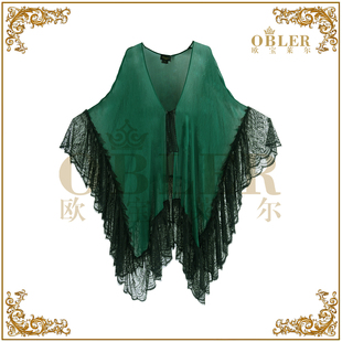 【欧宝莱尔】新款气质时尚轻奢女装外披连衣裙305-25411