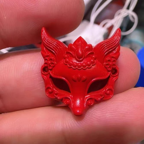 高含量朱砂狐狸面具新款时尚