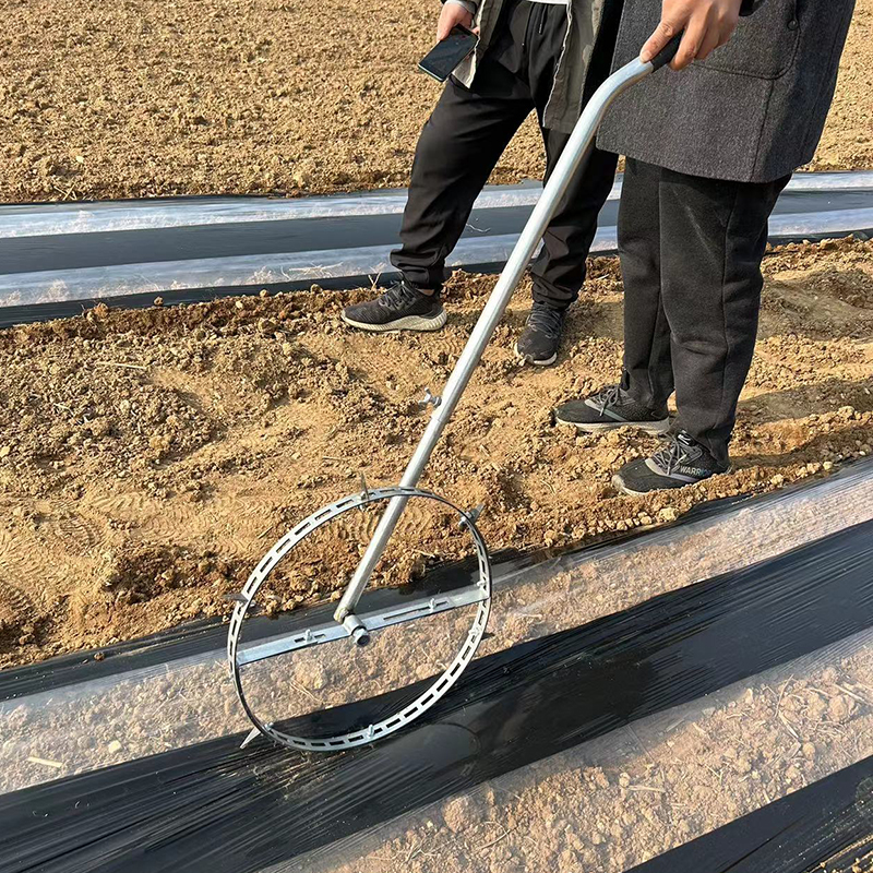 定植株距神器烟苗西瓜栽种定距尺手推式测距尺可调节种菜种植工具