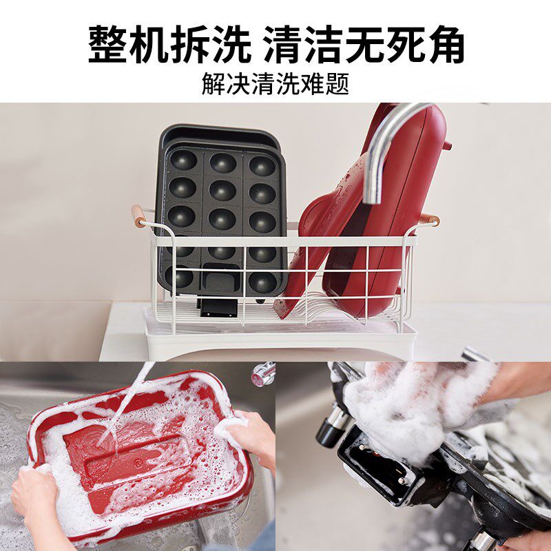 recolte丽克特多功能料理锅电火锅烧烤一体锅电煮锅烤肉炒菜