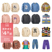 合集FW24儿童卫衣裤 3件38折 cooiii秋冬秒杀 羽绒马甲夹克外套半裙