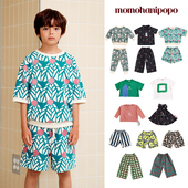 韩国momohanipopo SS24春夏中性短袖 卫衣卫裤 3件5折 短裤