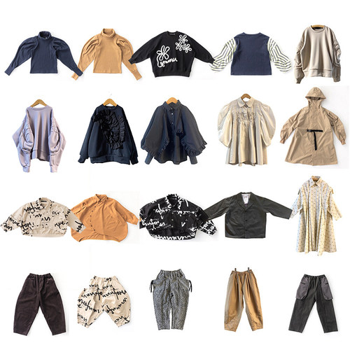 3Z清仓 日本nunuforme秋冬秒杀合集FW24卫衣风衣外套西装长裤