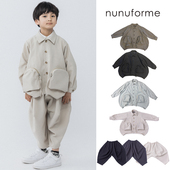 3件38折 气球裤 日本nunuforme SS25春夏男宝女宝外套衬衫