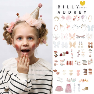 Billy Audrey SS25女宝蝴蝶翅膀发夹箍魔法棒斗篷