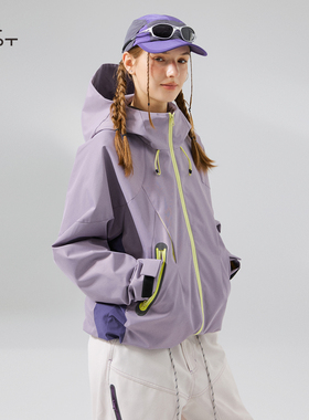 清仓特惠 OFOT户外反光冲锋衣男款腋下大拉链三防登山服外套夹克