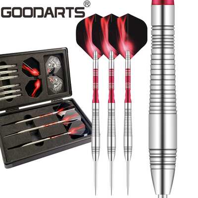 GOODARTS骑士飞镖针21g比赛级钨钢飞镖套装darts跨境代发飞镖盒