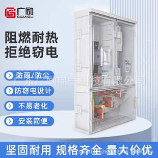 定制21款三相一位A1-D互感器电表箱非金属费控表箱电力施工队电箱