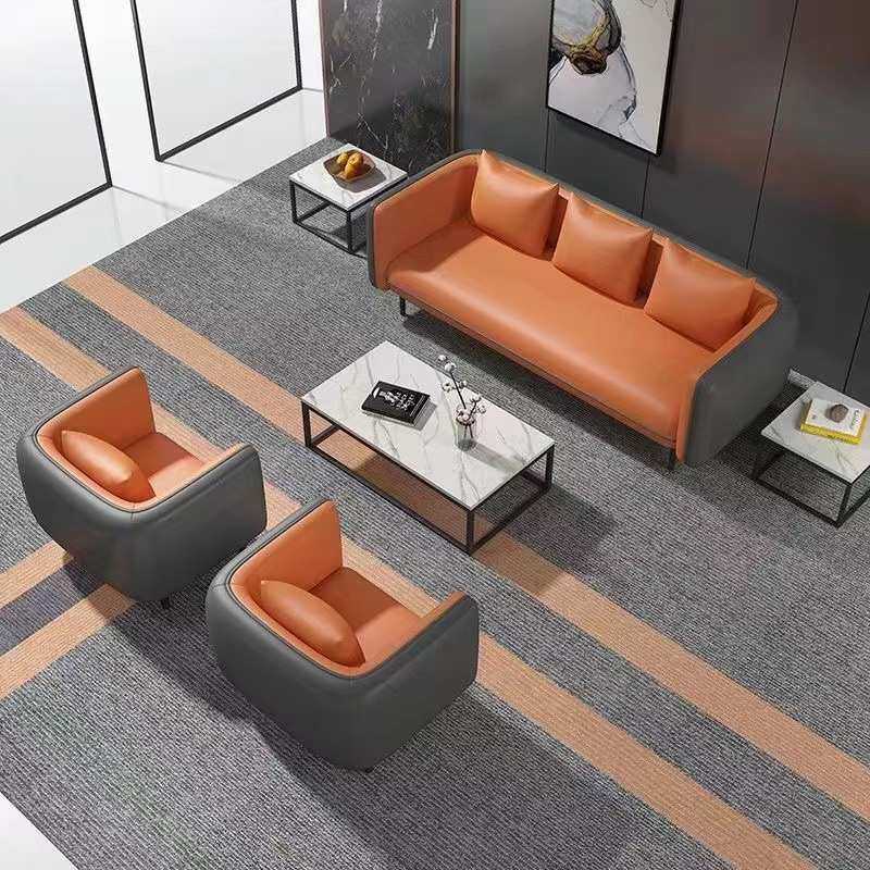 办公沙发简约现代接待室商务会客洽谈办公室三人皮艺沙发茶几组合,3C数码配件,摄像机配件,淘宝优惠券,粉丝福利购,淘宝优惠卷