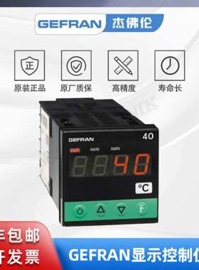 GEFRAN杰佛伦 40T-48-4-00-RR-R-0-R-1  温度/压力指示报警仪表