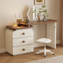 全实木梳妆台收纳柜一体2025新款 高级感复古小户型卧室斗柜化妆桌