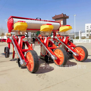 麦茬地用悬浮式玉米播种机深耕款大豆高粱油菜种植机免耕免间苗