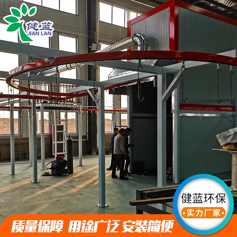 备厂家货源 悬挂NFS式电喷塑设全自动静喷漆涂装设备 涂装流水线