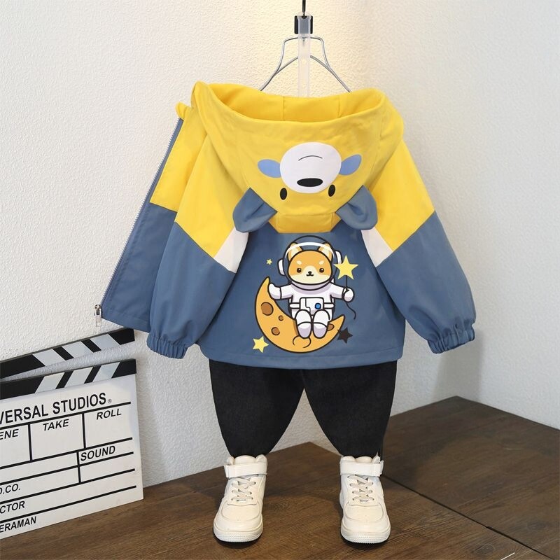儿童春秋季韩版小学生夹克服上衣