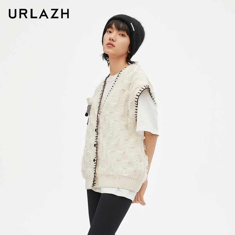 urlazh/有兰羊毛针织开衫