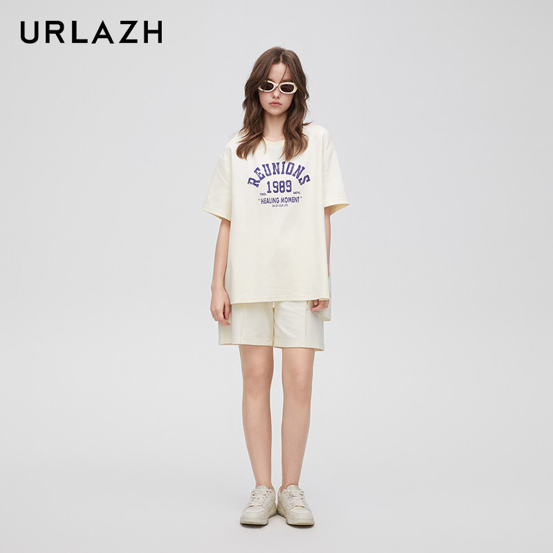 URLAZH有兰新款复古时尚宽松直筒休闲运动短裤女,女装/女士精品,休闲裤,淘宝优惠券,粉丝福利购,淘宝优惠卷