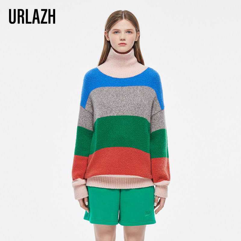 urlazh/有兰慵懒针织毛衣