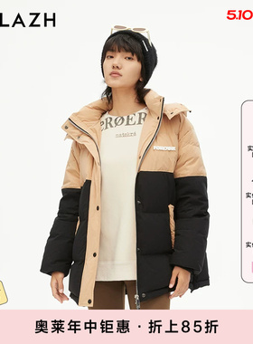 【95%鹅绒】URLAZH有兰新款复古休闲短款羽绒服女JM3CO03