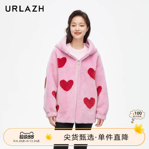 urlazh/有兰甜心毛绒大衣