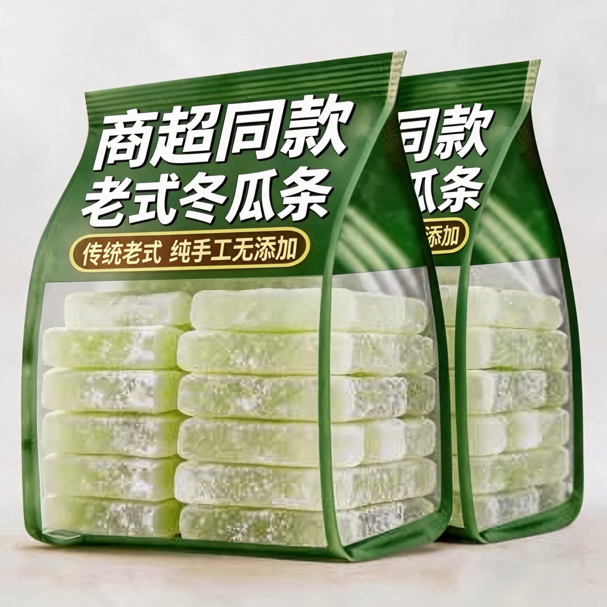 正宗老式传统冬瓜糖官方旗舰店潮汕无添加冬瓜条蜜饯水果干零食