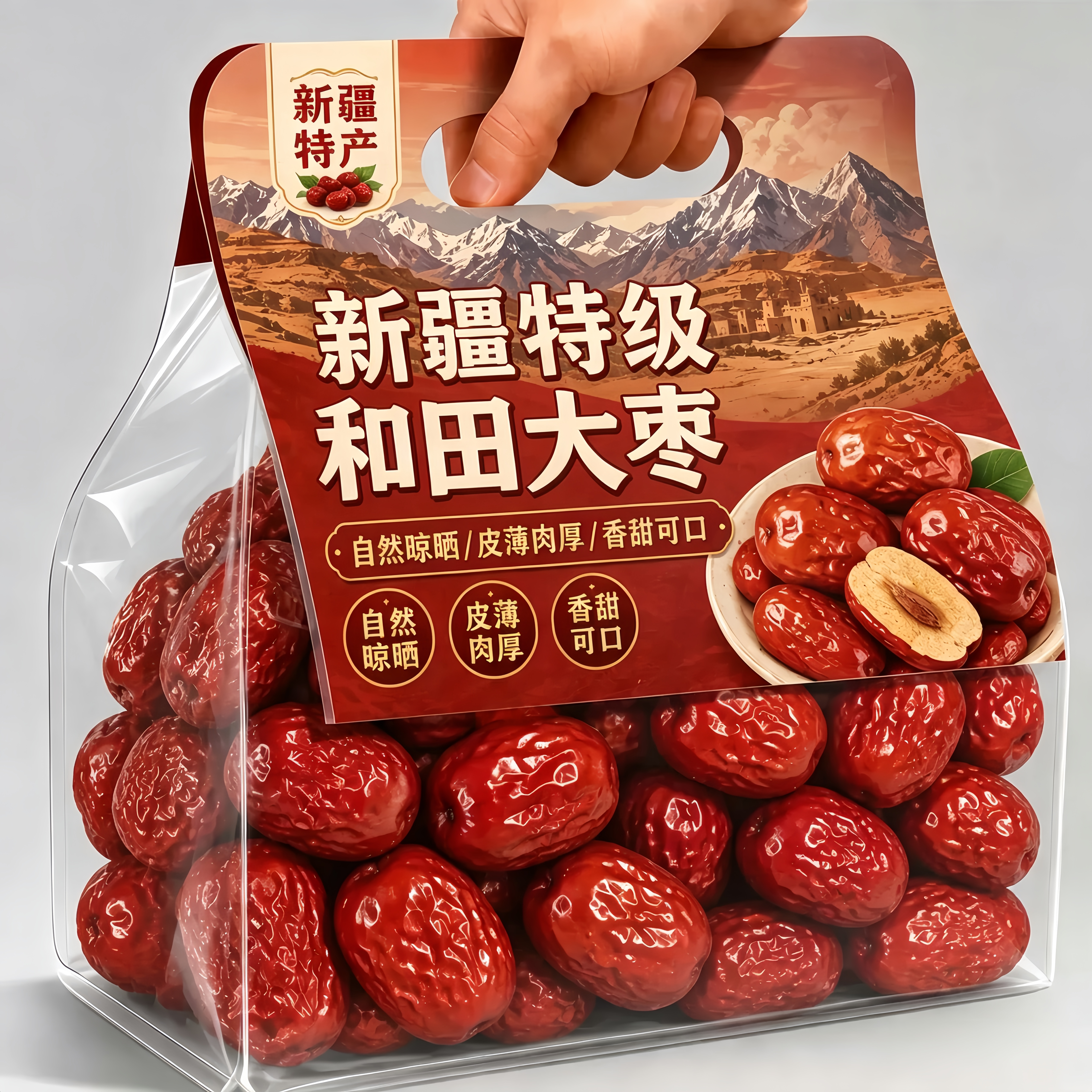 大枣新疆和田官方旗舰店正宗红枣特一级骏枣2026新货泡茶专用年货