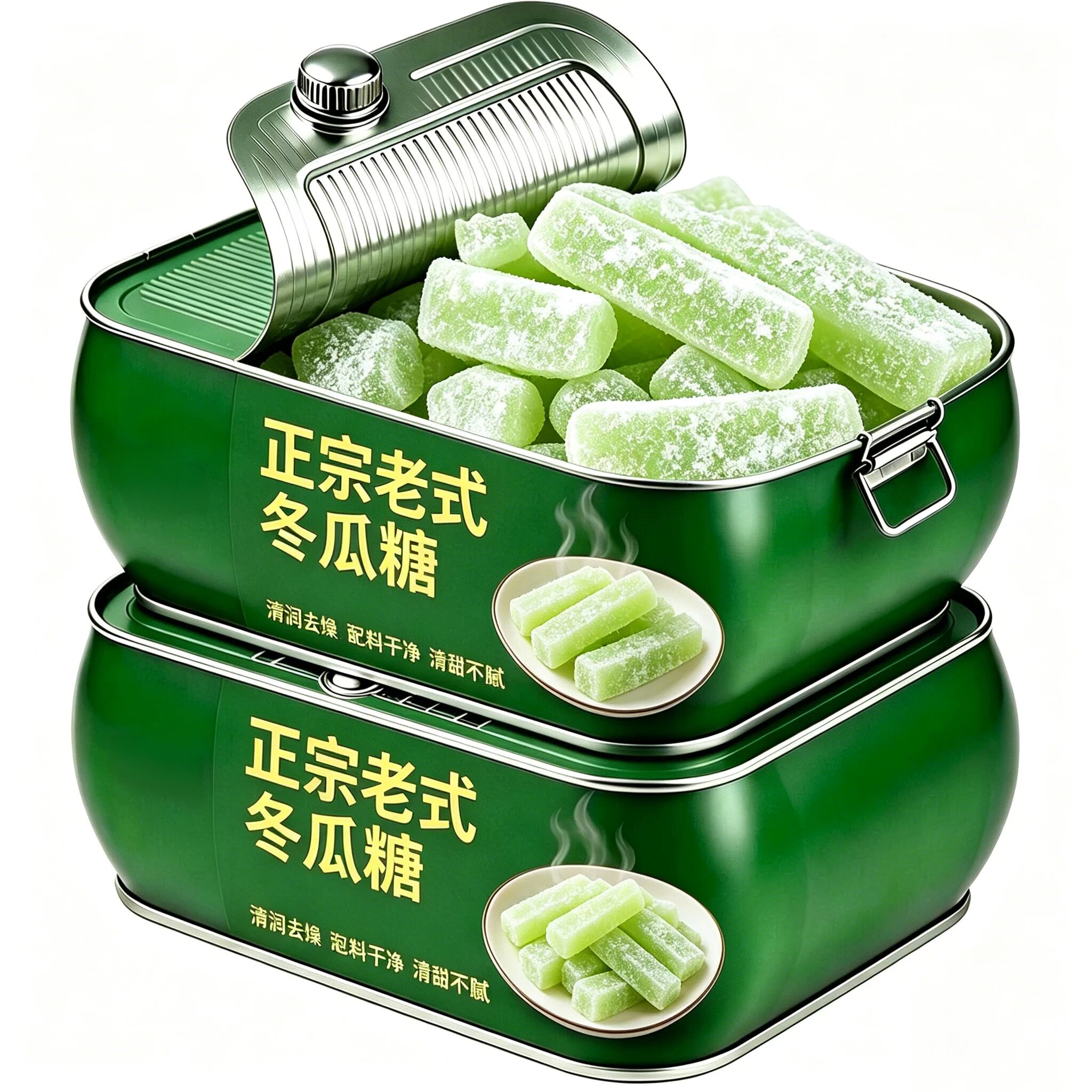 正宗老式冬瓜糖官方旗舰店传统办公怀旧零食甜品蜜饯营养水果干蜜