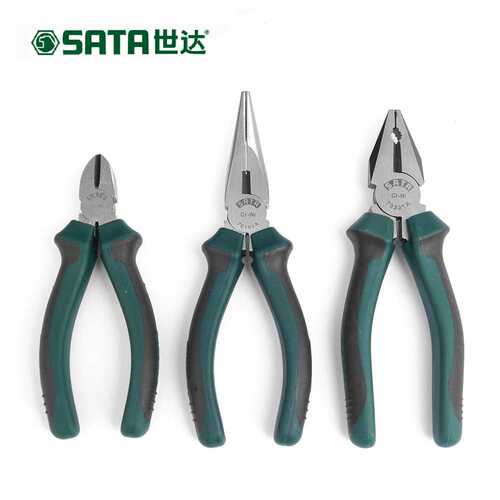 世达工具6寸尖嘴钳70101A 6寸斜口钳70202A钢丝钳70303A促销