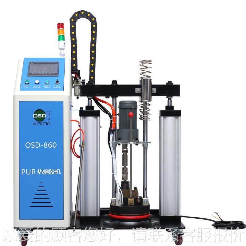 P熔UR热熔胶贴面机 木工板材OSD-1000热垫胶面机 EVA热熔胶贴贴面