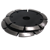 混凝土V型开槽轮切割片石材磨边金刚石轮M修边切割机地坪开槽斜边