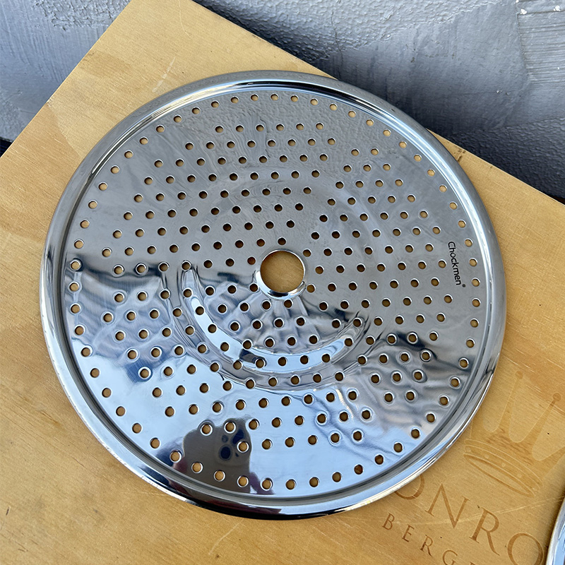 加厚304不锈钢蒸屉隔水蒸架蒸笼片蒸帘大号隔Y层蒸锅篦子