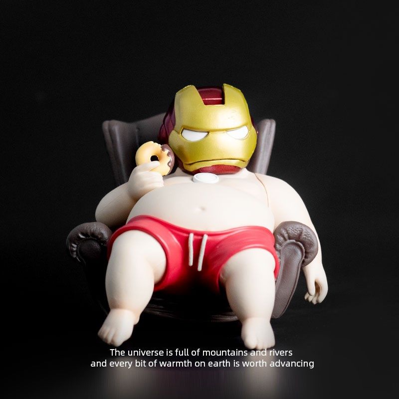 就一分钟!e没事做送ta一个在吃甜甜圈的胖子 眼睛可发光 桌面摆件,家居饰品,桌面摆件,淘宝优惠券,粉丝福利购,淘宝优惠卷