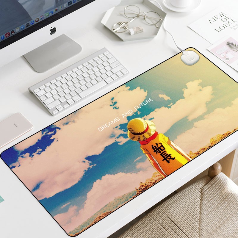 电热取暖发热桌垫电脑加热暖手鼠标垫办公室桌面加热垫.超大暖桌