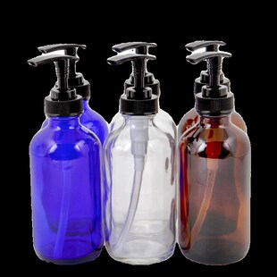 玻璃按压分装瓶酒店浴室洗发w水护发素大容量空瓶洗手液乳液瓶空