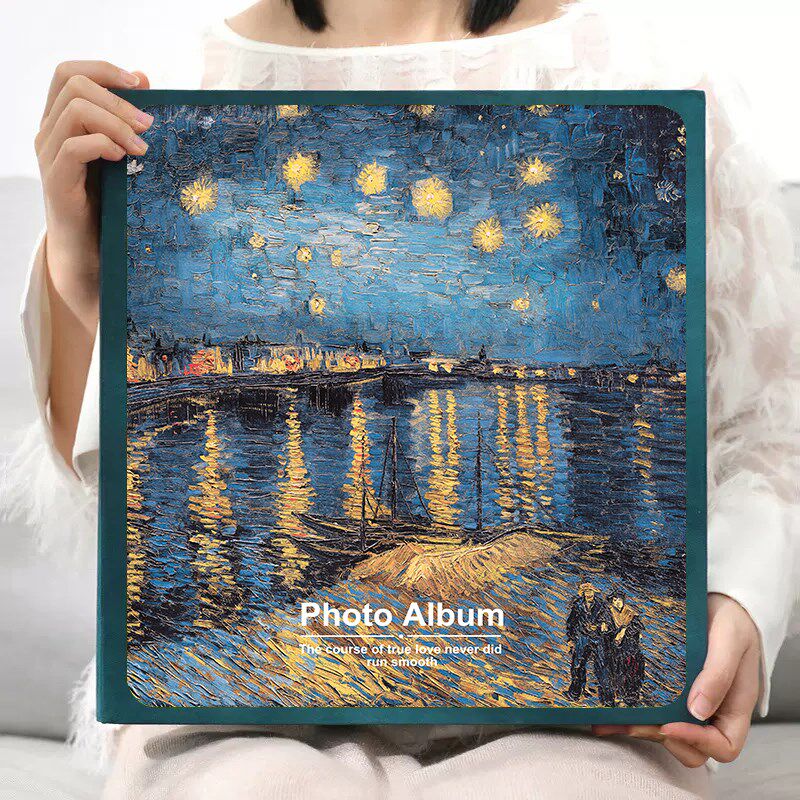 相册本纪念册56寸7照片插页式大容量家庭版影集T混合式收纳相册集