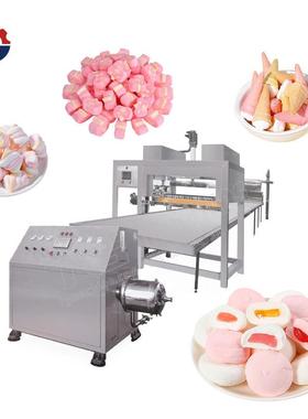 MH-00型全自动棉花糖挤出产线 优质糖果设备供应商 夹心棉花糖