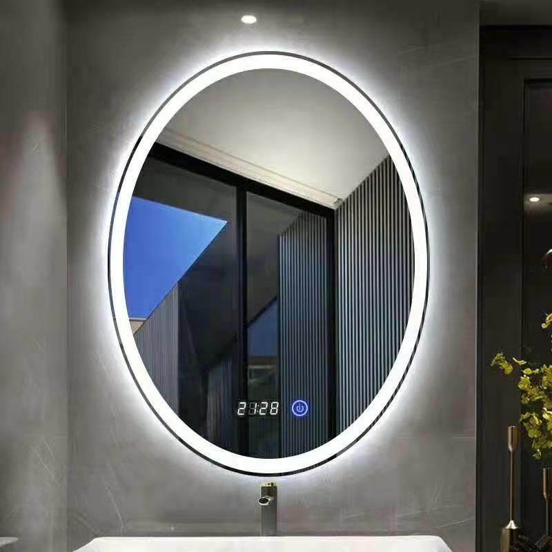 2021新款新一代 品质水防雾玻璃镜面 浴室防雾镜厂家