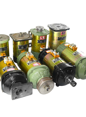 电动三轮车电机大功率纯铜有刷电机48V60V1300W1500W直Z流串励电