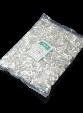 黄铜镀银OcT冷压接线端子OT16-8  圆型裸端头 铜鼻子 500只