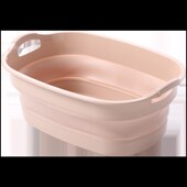 旅行折叠盆家用大号婴儿洗澡学生宿舍洗衣塑料脚盆便Y携式 儿童盆