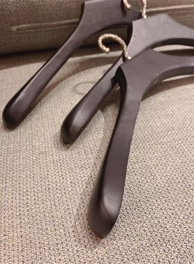 克罗心高档轻奢实木m纯铜镀银收纳无痕衣柜服饰店挂衣专用衣架包